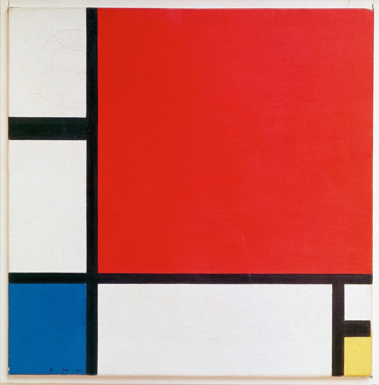 Piet Mondrian, Composition with Red, Blue, and Yellow